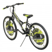 Bicicletă neagră pentru copii, mărimea 24 Venera Bike 296055 3