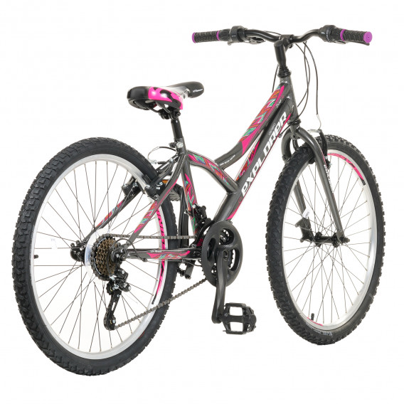 Bicicletă pentru copii mărimea 24, gri Venera Bike 296071 5