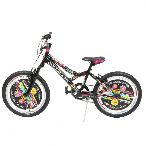 Bicicleta pentru copii EXPLORER DAISY 20 &quot;, neagră Venera Bike 296090 2