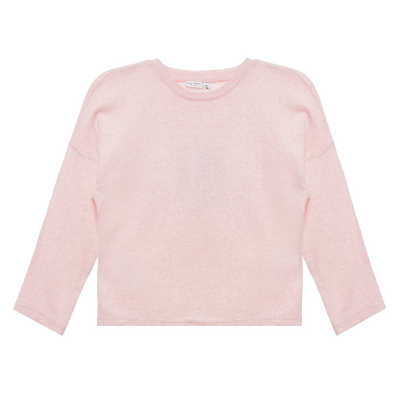 Bluză cu mâneci lungi în stil "liliac" pentru fete, roz  296143