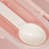 Cutie de depozitare a laptelui uscat, Pentru bebelușul cu dragoste, roz, 0,95 l. Kikkaboo 297141 4