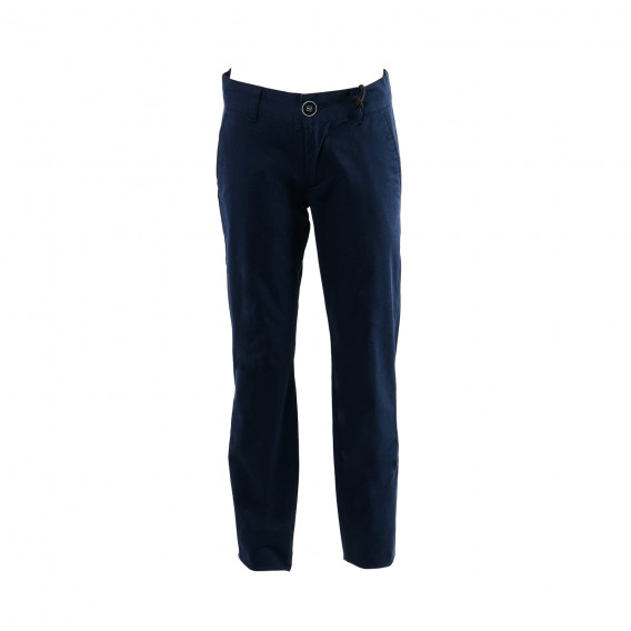 Pantaloni de culoare albastru bleumarin, marca Lemmi, în stil formal pentru un băieți LEMMI 29764 