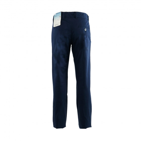 Pantaloni de culoare albastru bleumarin, marca Lemmi, în stil formal pentru un băieți LEMMI 29765 2