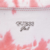 Rucsac model Tie-Dye pentru fete, roz Guess 297763 5