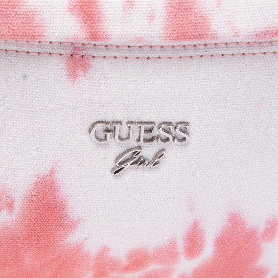 Rucsac model Tie-Dye pentru fete, roz Guess 297763 5
