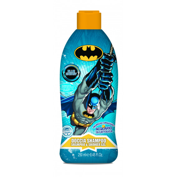 Șampon ORGANIC BATMAN pentru păr și corp pentru bebeluși cu extract de ceai verde Batman 2978 