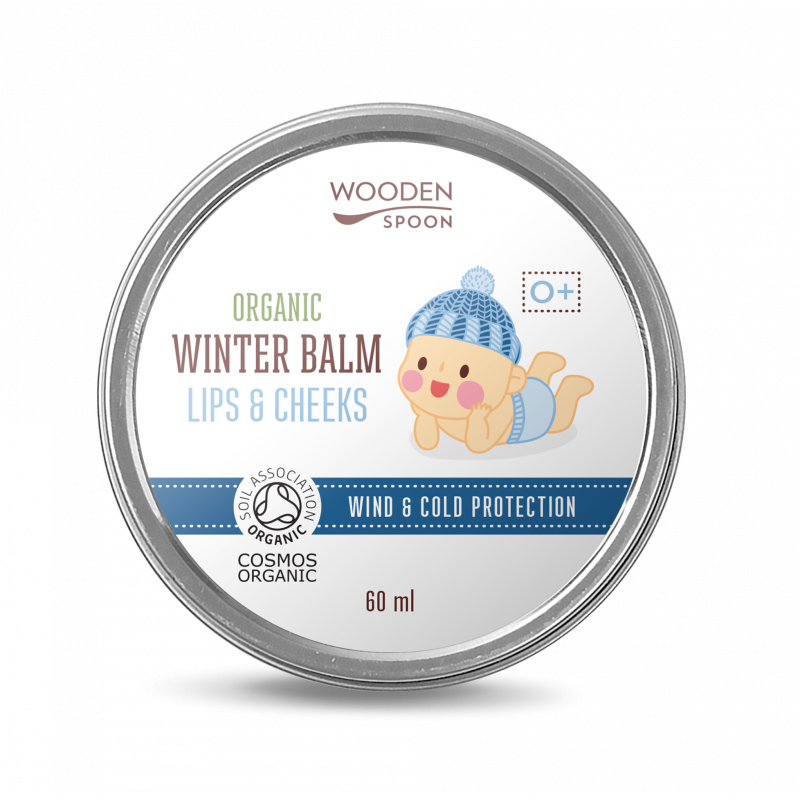 Balsam organic de iarnă pentru bebeluși pentru obraji si buze, 60 ml  298356