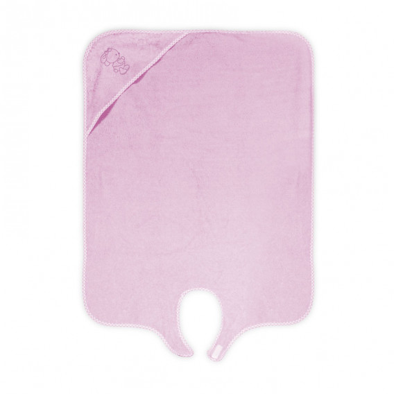 Prosop pentru bebeluși Duo 80 x 100 cm, roz Lorelli 298495 