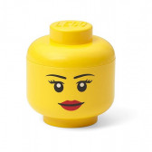Cutie depozitare, Mini cap - Fată Lego 298587 2