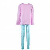Pijama din bumbac Sanetta - o bluză cu mâneci lungi și un hanorac pentru o fată SANETTA 29879 2
