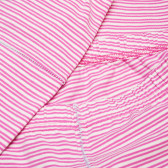 Pijama din bumbac Sanetta într-o bluză cu mânecă lungă și o pană pentru fete SANETTA 29908 3