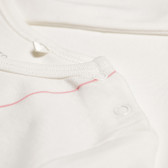 Bluză de bumbac cu mânecă lungă marca Staccato pentru fetițe. STACCATO 30078 3