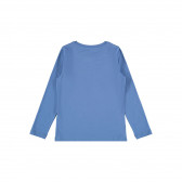 NAME IT, bluză cu imprimeu 'California', cu mâneci lungi, tricou din bumbac albastru deschis pentru fete Name it 301317 3