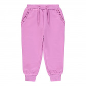 Pantaloni sport cu volane, roz Name it 301328 