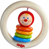 Jucărie din lemn pentru copii - Clovn Haba 302164 