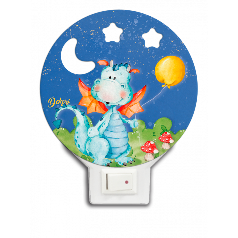 Lampă LED pentru camera copiilor - Dragon  302280