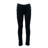Pantaloni Oliver de culoare neagră, cu un design simplu pentru fete s.Oliver 30263 