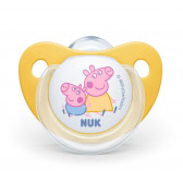 Suzetă Peppa pentru bebelusi 6-18 luni 1 buc. NUK 302884 
