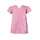 Bluză din bumbac Oliver cu mânecă scurtă și cu dungi pentru fete s.Oliver 30299 