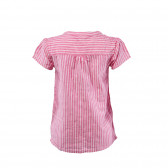 Bluză din bumbac Oliver cu mânecă scurtă și cu dungi pentru fete s.Oliver 30300 2