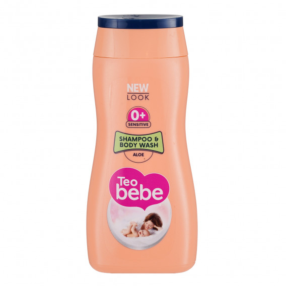 Șampon Teo Baby Aloe, flacon de plastic, 200 ml. Teo Bebe 303002 