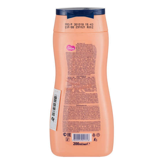 Șampon Teo Baby Aloe, flacon de plastic, 200 ml. Teo Bebe 303004 3