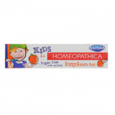 Pasta de dinți Homeopathica Kids portocală și vanilie 4+, tub de plastic, 50 ml Astera 303038 5