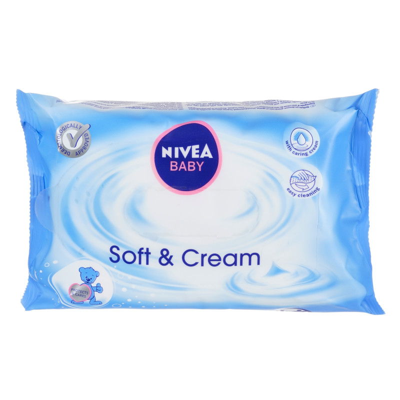 Șervețele pentru bebeluși Nivea Soft & Cream, 20 buc.  303247