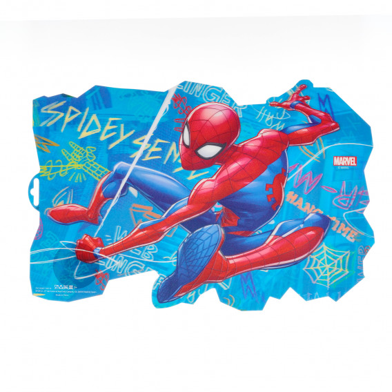 Covoraș de hrănire în formă neregulată cu Spiderman Graffiti, 30 x 43 cm Spiderman 303297 