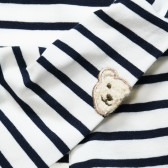 Bluză din bumbac Steiff, cu mâneci lungi și aplicație de urs pentru un băiat Steiff 30466 3