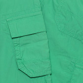 Pantaloni cargo din bumbac Cool Club, verzi pentru băieți Cool club 305542 8
