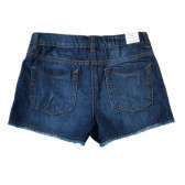 Pantaloni scurți din denim pentru fete, marca Next, culoare albastru bleumarin Next 30597 2