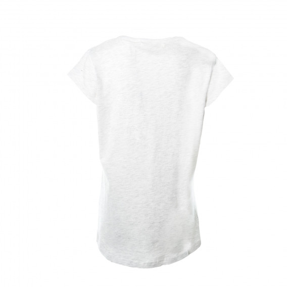 Bluză cu mânecă scurtă și imprimeu colorat pentru fete EMOI 30760 2