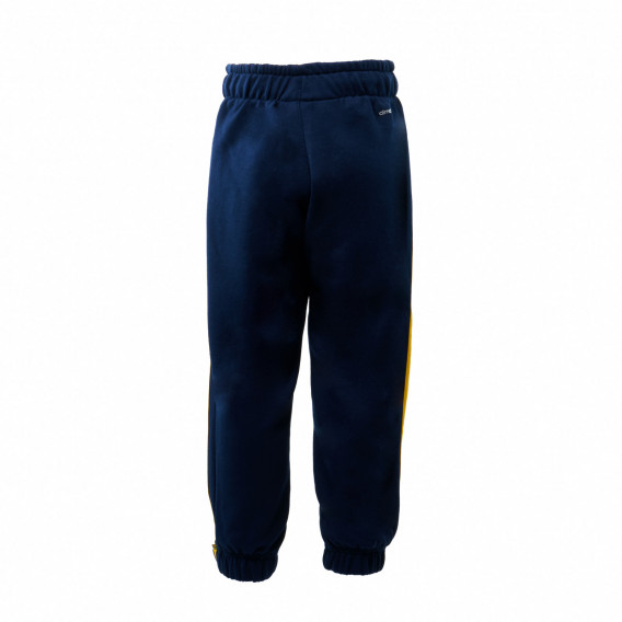 Pantaloni sport pentru băieți, cu dungă laterală galbenă Adidas 30769 2
