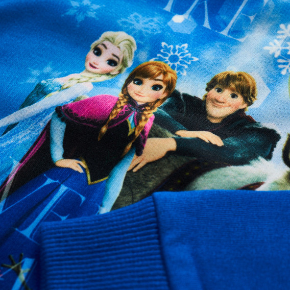 Bluză cu mâneci lungi, cu imprimeu din filmul Frozen pentru fete Disney 30852 3