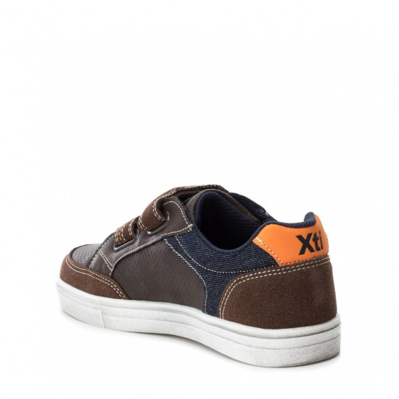 Pantofi din piele pentru băieți, cu căptușeală moale XTI 3086 4