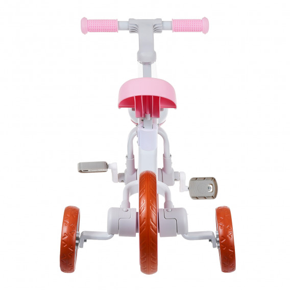 Bicicletă pentru copii cu roți auxiliare - Roz ZIZITO 309435 4