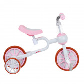 Bicicletă pentru copii cu roți auxiliare - Roz ZIZITO 309437 6