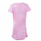 Tunică roz din bumbac cu mânecă scurtă pentru fete BENCH 30944 2