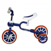 Bicicletă pentru copii cu roți auxiliare - Albastră ZIZITO 309451 2