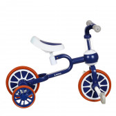 Bicicletă pentru copii cu roți auxiliare - Albastră ZIZITO 309454 5