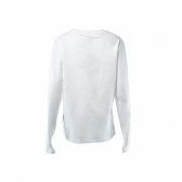 Bluză din bumbac cu mânecă lungă cu litere negre pentru băieți Esprit 30951 2