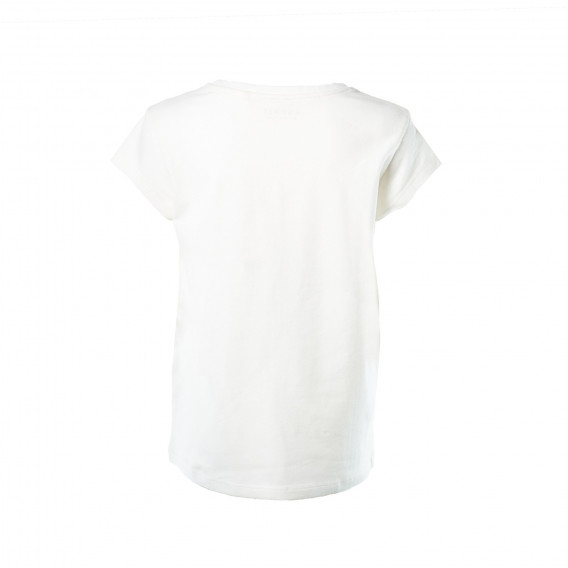 Bluză din bumbac cu mânecă scurtă, cu motiv elegant pentru fete Esprit 30983 2