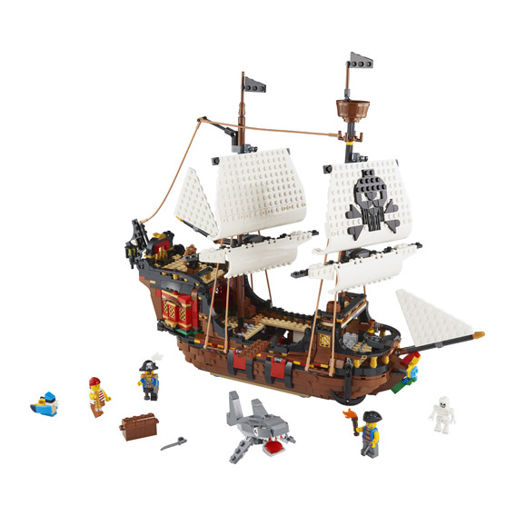 Joc de construit  - Nava pirat, 1264 piese Lego 310148 2