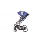 Divaina culoare albastru adevărat 2 în 1 cărucior pentru bebeluși Kikkaboo 310703 4