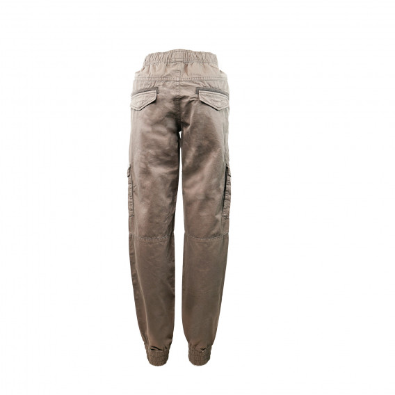 Pantaloni de bumbac, Oliver, cu buzunare laterale pentru fete s.Oliver 31096 2