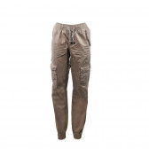 Pantaloni de bumbac, Oliver, cu buzunare laterale pentru fete s.Oliver 31097 