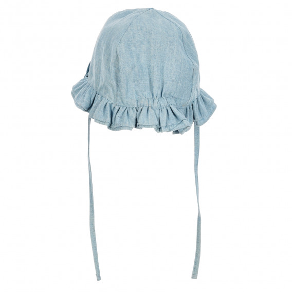 Pălărie pentru bebeluși din bumbac, pe albastru Chicco 311663 3