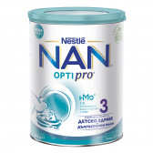 Băutură din lapte îmbogățit NAN 3, 1+ ani, cutie 800 gr. Nestle 311778 