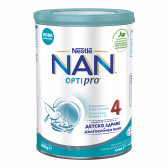 Lapte praf NAN 4, 2+ ani, cutie 400 g. Nestle 311826 